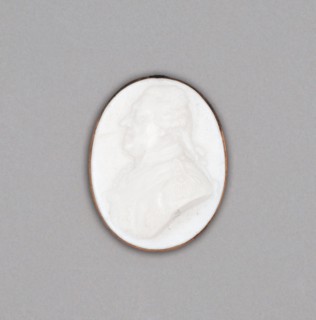 Cameo Locket, Burslem, Late 18th century. Creator: Wedgwood.