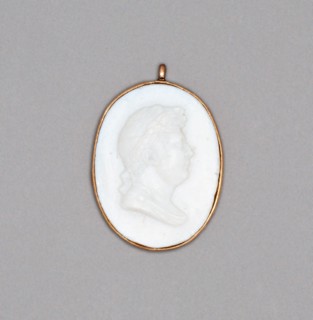 Cameo Locket, Burslem, Late 18th century. Creator: Wedgwood.
