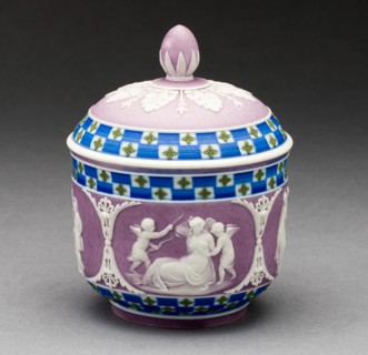 Sugar Bowl, Burslem, c. 1800. Creator: Wedgwood.