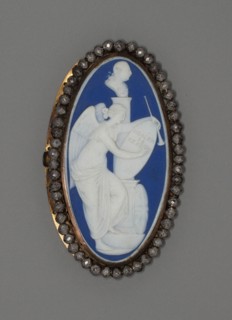 Medallion with "Health is Restored", Burslem, Late 18th century. Creator: Wedgwood.