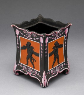Bulb Pot, Burslem, c. 1785. Creator: Wedgwood.