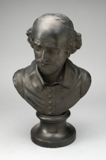 Bust of Shakespeare, Burslem, Late 18th century. Creator: Wedgwood.