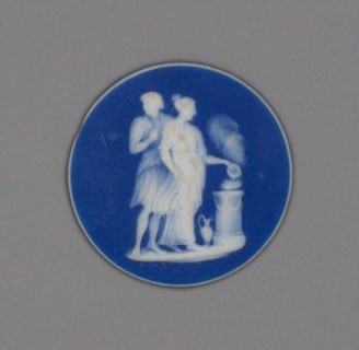 Cameo with Sacrifice, Burslem, Late 18th century. Creator: Wedgwood.