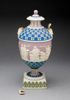 Vase with Sacrifice to Hymen, Burslem, c. 1800. Creator: Wedgwood.