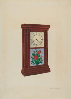 Seth Thomas Clock, 1935/1942. Creator: Arthur Matthews.