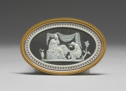 Friendship Consoling Affliction, Burslem, 1785/90. Creator: Wedgwood.