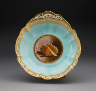 Plate, Worcester, 1813/19. Creator: Royal Worcester.