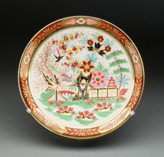 Plate, Worcester, c. 1800/25. Creator: Royal Worcester.