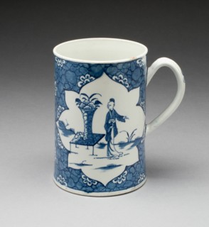 Mug, Worcester, 1765/75. Creator: Royal Worcester.