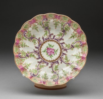 Dish, Worcester, c. 1775. Creator: Royal Worcester.