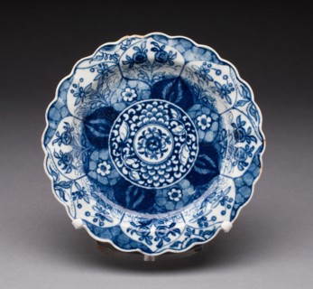 Plate, Worcester, c. 1770. Creator: Royal Worcester.