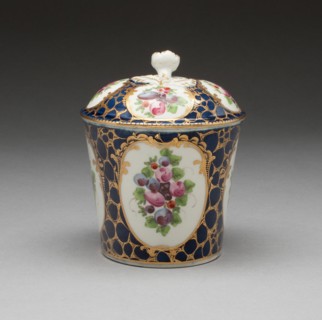 Toilet Pot, Worcester, c. 1770. Creator: Royal Worcester.