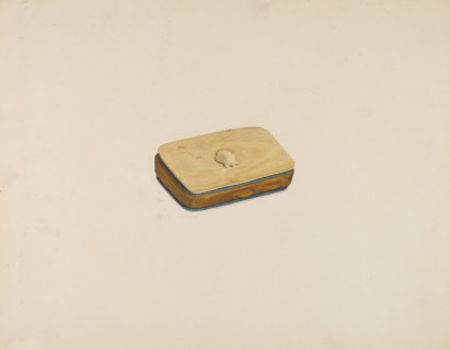 Card Case, c. 1940. Creator: Daniel Marshack.