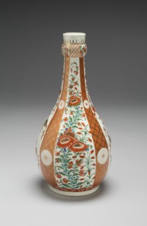 Rosewater Bottle, Worcester, c. 1770. Creator: Royal Worcester.