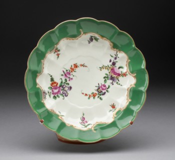 Bowl, Worcester, c. 1770/75. Creator: Royal Worcester.