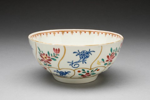 Slop Bowl, Worcester, c. 1770. Creator: Royal Worcester.