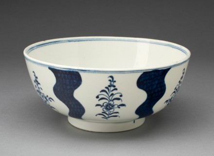Bowl, Worcester, c. 1775. Creator: Royal Worcester.