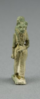 Amulet of the Goddess Bastet, Egypt, Third Intermediate Period, Dynasty 21-25 (1070-656 BCE). Creator: Unknown.
