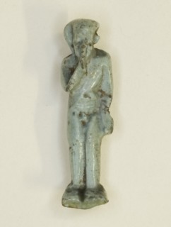 Amulet of the God Horus, Egypt, Third Intermediate Period, Dynasty 21-25 (1070-656 BCE). Creator: Unknown.