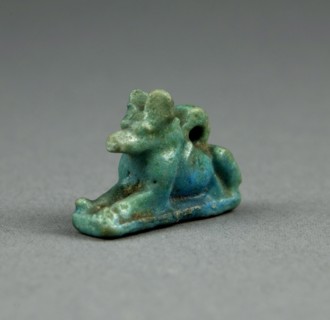 Amulet of the God Anubis, Egypt, Third Intermediate Period, Dynasty 21-25 (1070-656 BCE). Creator: Unknown.
