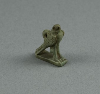 Amulet of a Hawk, Egypt, Third Intermediate Period, Dynasty 21-25 (1070-656 BCE). Creator: Unknown.