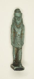 Amulet of the God Horus, Egypt, Third Intermediate Period, Dynasty 21-25 (1070-656 BCE). Creator: Unknown.