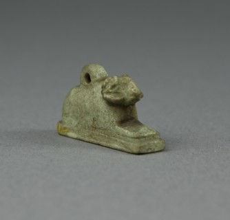 Amulet of the God Amon, Egypt, Third Intermediate Period, Dynasty 21-25 (1070-656 BCE). Creator: Unknown.