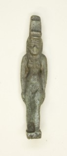Amulet of the Goddess Isis, Egypt, Third Intermediate Period, Dynasty 21-25 (1070-656 BCE). Creator: Unknown.