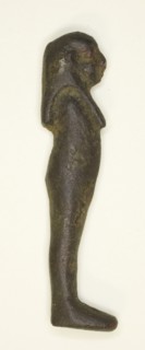 Amulet of the God Imsety (one of the four Sons of Horus), Egypt, Late Period, Dynasty 25-30... Creator: Unknown.