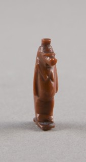 Amulet of the Goddess Taweret (Thoeris), Egypt, Late Period, Dynasty 26-30 (664-343 BCE). Creator: Unknown.