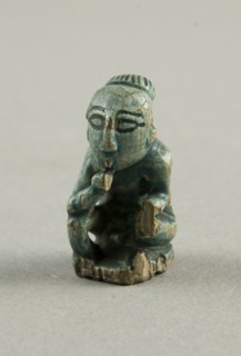 Amulet of the God Harpocrates (Squatting), Egypt, Ptolemaic Period-Roman Period (?) (332 BCE-395 CE) Creator: Unknown.