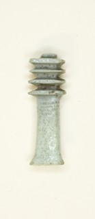 Amulet of a Djed Pillar, Egypt, Late Period, Dynasties 26-31 (664-332 BCE). Creator: Unknown.