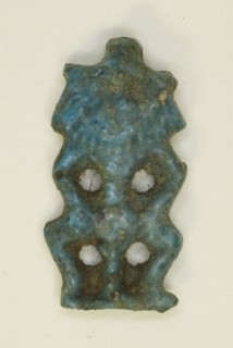 Amulet of the God Bes, Egypt, New Kingdom-Third Intermediate Period (about 1500-664 BCE). Creator: Unknown.