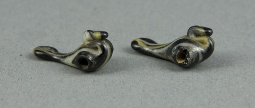Amulet in the Shape of Two Ducks, Egypt, New Kingdom, Dynasties 18-19 (about 1550-1186 BCE). Creator: Unknown.