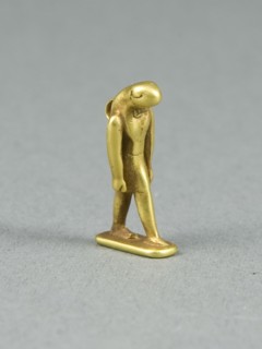 Amulet of Nehebkau, Egypt, Late Period, Dynasty 26-30 (664-332 BCE). Creator: Unknown.