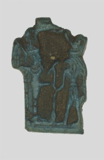 Amulet of the Gods Amun-Ra Kamutef and Horus, Egypt, Late Period-Ptolemaic Period (7th-1st cent BCE) Creator: Unknown.