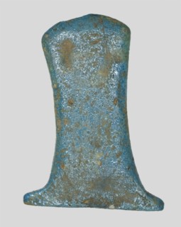 Amulet of an Axe Blade, Egypt, New Kingdom, Dynasty 18-20 (about 1550-1069 BCE). Creator: Unknown.