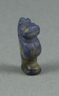 Amulet of the Goddess Taweret, Egypt, Second Intermediate Period-Early New Kingdom, Dynasty 15... Creator: Unknown.