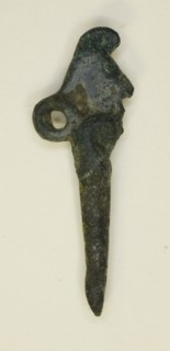 Amulet of the Harpoon of Horus, Egypt, Third Intermediate-Late Period (about 1070-332 BCE). Creator: Unknown.