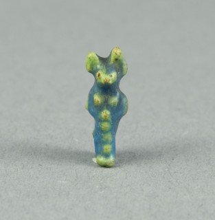 Amulet of the Mummiform God Anubis, Egypt, Late Period (664-332 BCE). Creator: Unknown.