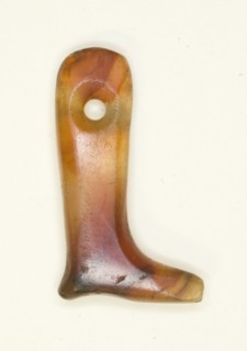 Amulet of a Leg and Foot, Egypt, Late Old Kingdom-First Intermediate Period, Dynasties 5-11... Creator: Unknown.