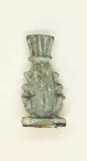 Amulet of the God Bes, Egypt, Third Intermediate Period-Late Period, Dynasty 21-31 (abt 1069-332 BCE Creator: Unknown.