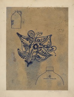 Jug, c. 1937. Creator: Arthur Matthews.