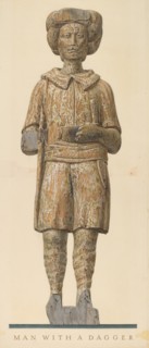 Circus Wagon Figure, c. 1938. Creator: John Matulis.