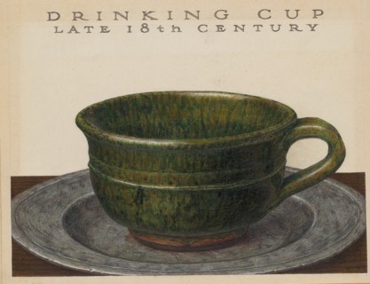 Drinking Cup, c. 1936. Creator: John Matulis.