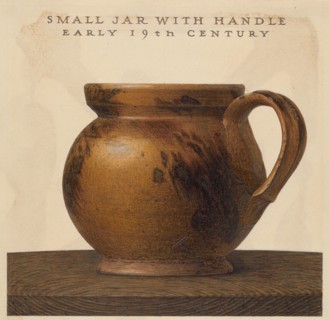Bean Pot, 1935/1942. Creator: John Matulis.