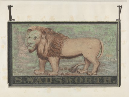 Tavern Sign, c. 1940. Creator: John Matulis.