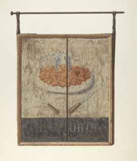 William Gordon's Tavern Sign, c. 1940. Creator: John Matulis.