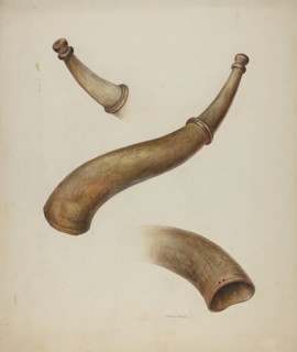 Hunting Horn, 1935/1942. Creator: Stanley Mazur.