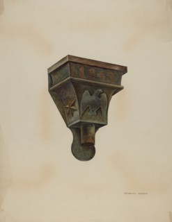 Conductor Head, c. 1937. Creator: Stanley Mazur.
